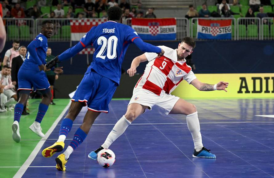 Ljubljana: Francuska - Hrvatska u borbi za broncu