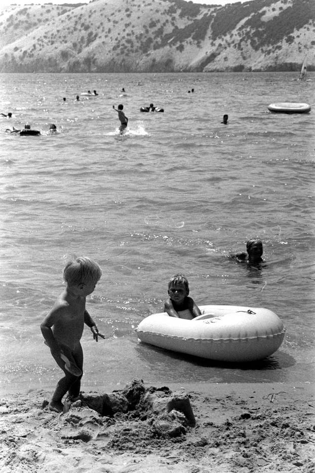 Ljeto na otoku Rabu, srpanj 1990.