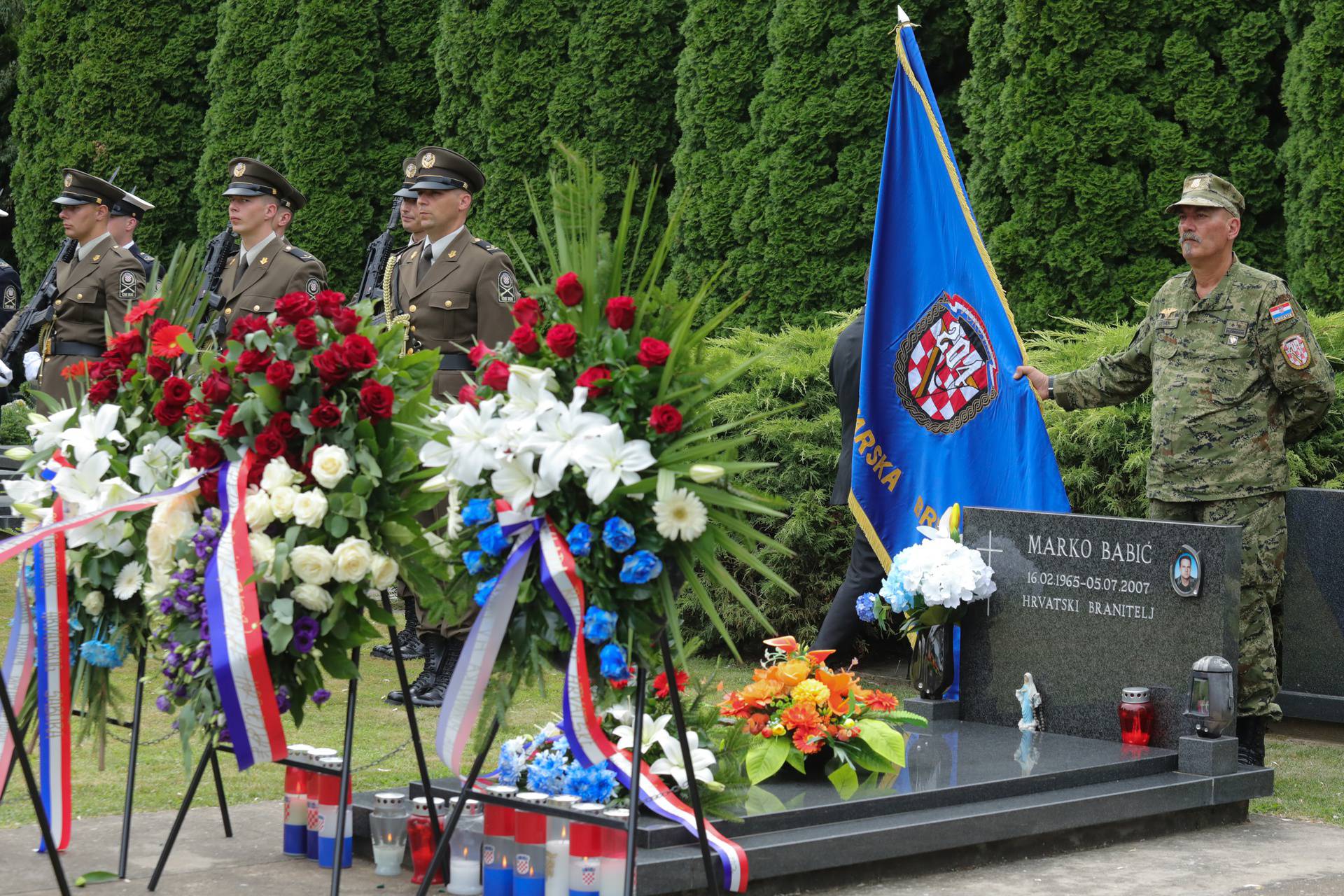 Vukovar: Predsjednik Milanović na obilježavanju godišnjice smrti pukovnika HV-a Marka Babića