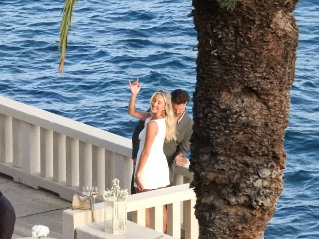 Dubrovnik:  Primanje dan uoči svadbe  Nicole Artukovich i Liama Stewarta