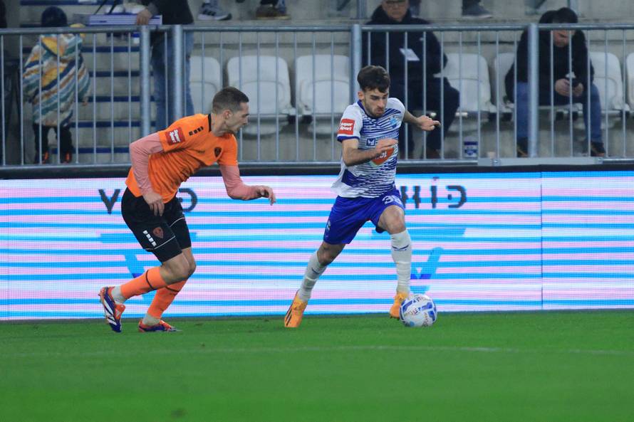 Osijek: Utakmica NK Osijek i HNK Šibenik u 19. kolu Prve HNL