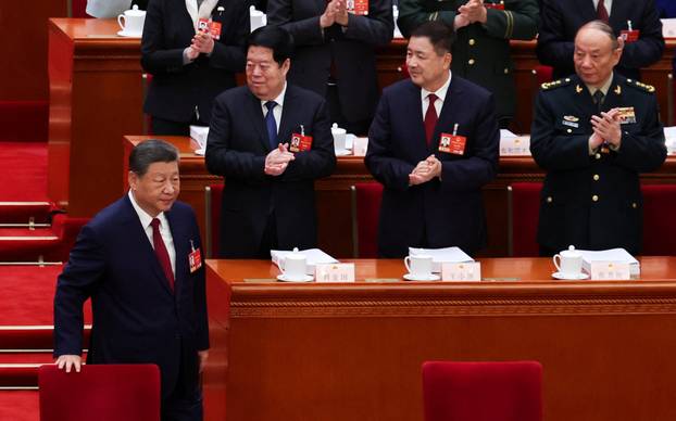 China's NPC opening session at the Great Hall of the People, in Beijing