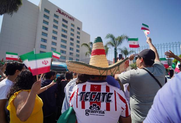 FIFA World Cup 2026 - Iran leave Tijuana hotel ahead of first World Cup match