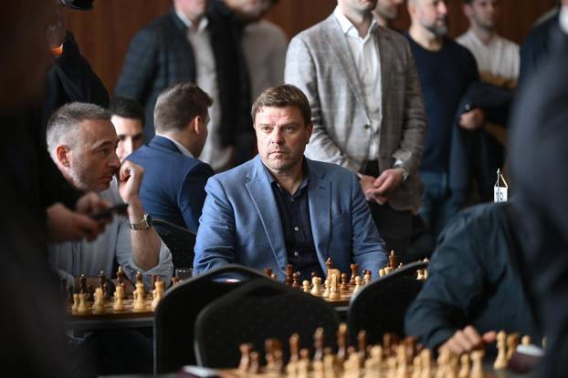 Zagreb: Predsjednik Zoran Milanovic na otvaranju šahovskog turnira Sanjin Španovic