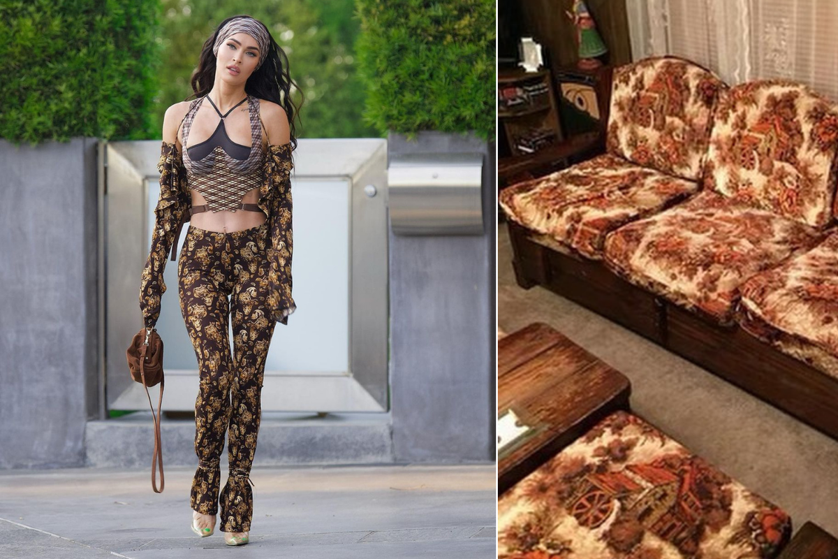 Megan Fox se našalila na račun vlastitog outfita, usporedila ga s kaučem: Sve bake imaju takav