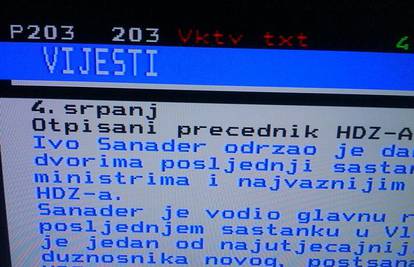 Na vinkovačkoj TV pišu da je Sanader bio 'precednik'?