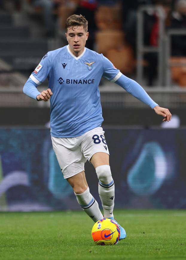 AC Milan v Lazio - Coppa Italia - Quarter Final - Giuseppe Meazza