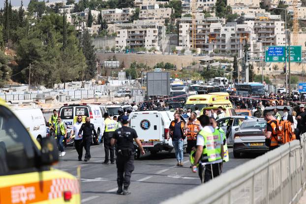 Suspected shooting attack in Jerusalem