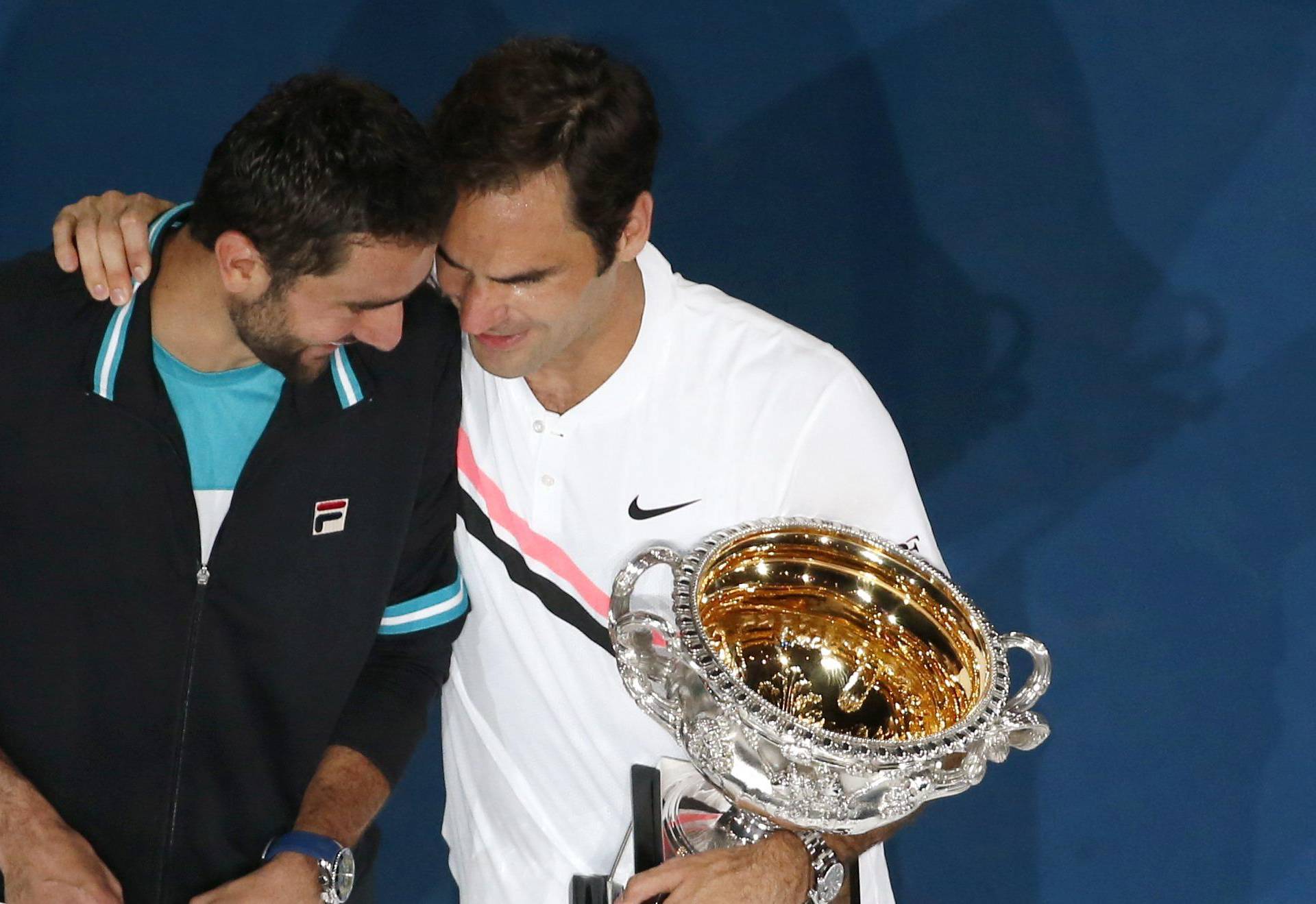 Tennis - Australian Open - Men's singles final - Rod Laver Arena, Melbourne, Australia