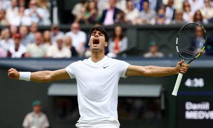 FOTO Luka je pratio polufinale Wimbledona iz Alcarazove lože