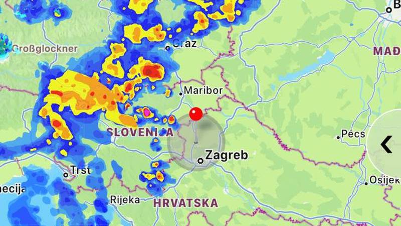 FOTO Pogledajte što stiže prema Hrvatskoj: Temperature naglo padaju, na snazi više alarma!
