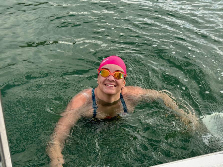 Dina Levačić preplivala Cape point