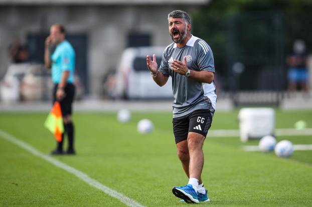 Radomlje: Pripremna nogometna utakmica između Kalcer Radomlje i HNK Hajduk