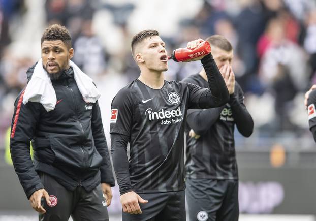 Soccer 1.Bundesliga / Eintracht Frankfurt - Hertha BSC Berlin 0: 0.