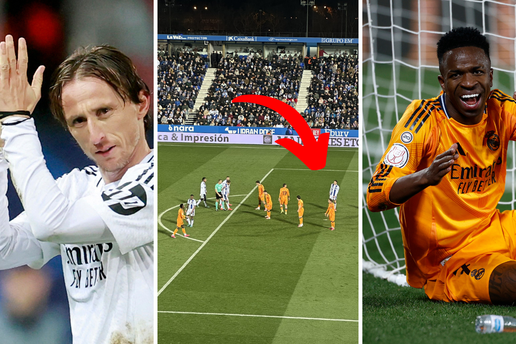 Modrić postrojio Viniciusa usred utakmice Reala! Ancelotti tvrdi: 'Luka Modrić je uvijek u pravu'