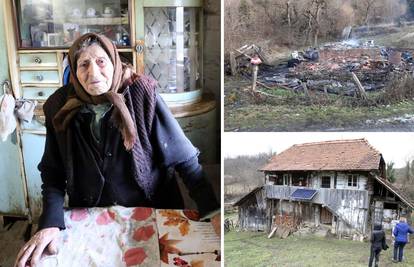 Izgorjela kuća bake Ljube koja je nakon 58 godina dobila struju: 'Nju još nismo našli...'
