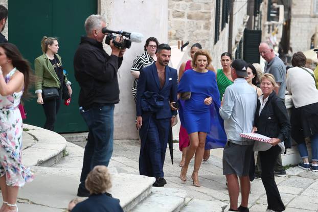 ARHIVA - 2024. Dubrovnik: Vjenčanje Nicole Artukovich i Liama Stewarta u crkvi sv.Ignacija