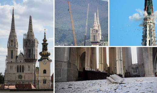 Danas kreće obnova katedrale u Zagrebu: Evo kako je izgledala nakon potresa prije 2 godine