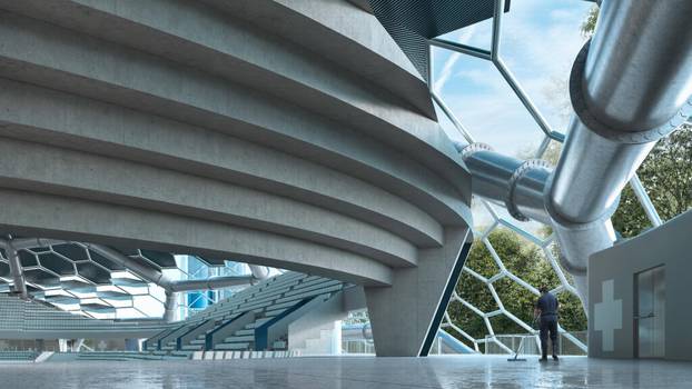 FOTO Maksimir kao košnica? Pogledajte spektakularne fotke iz okoline i utrobe stadiona