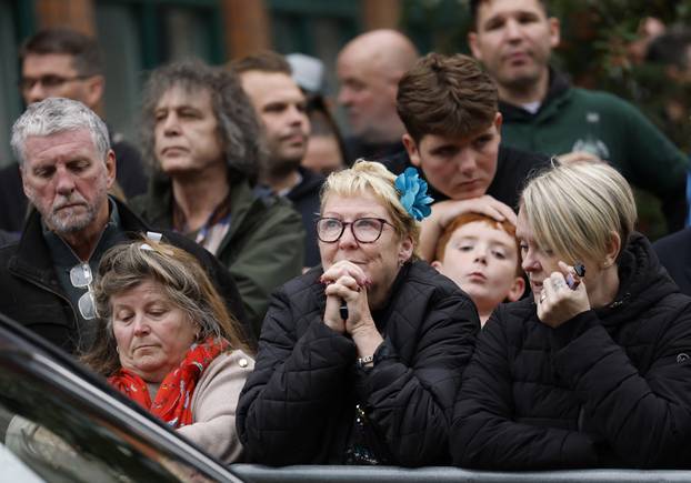 Funeral of former boxer Ricky Hatton