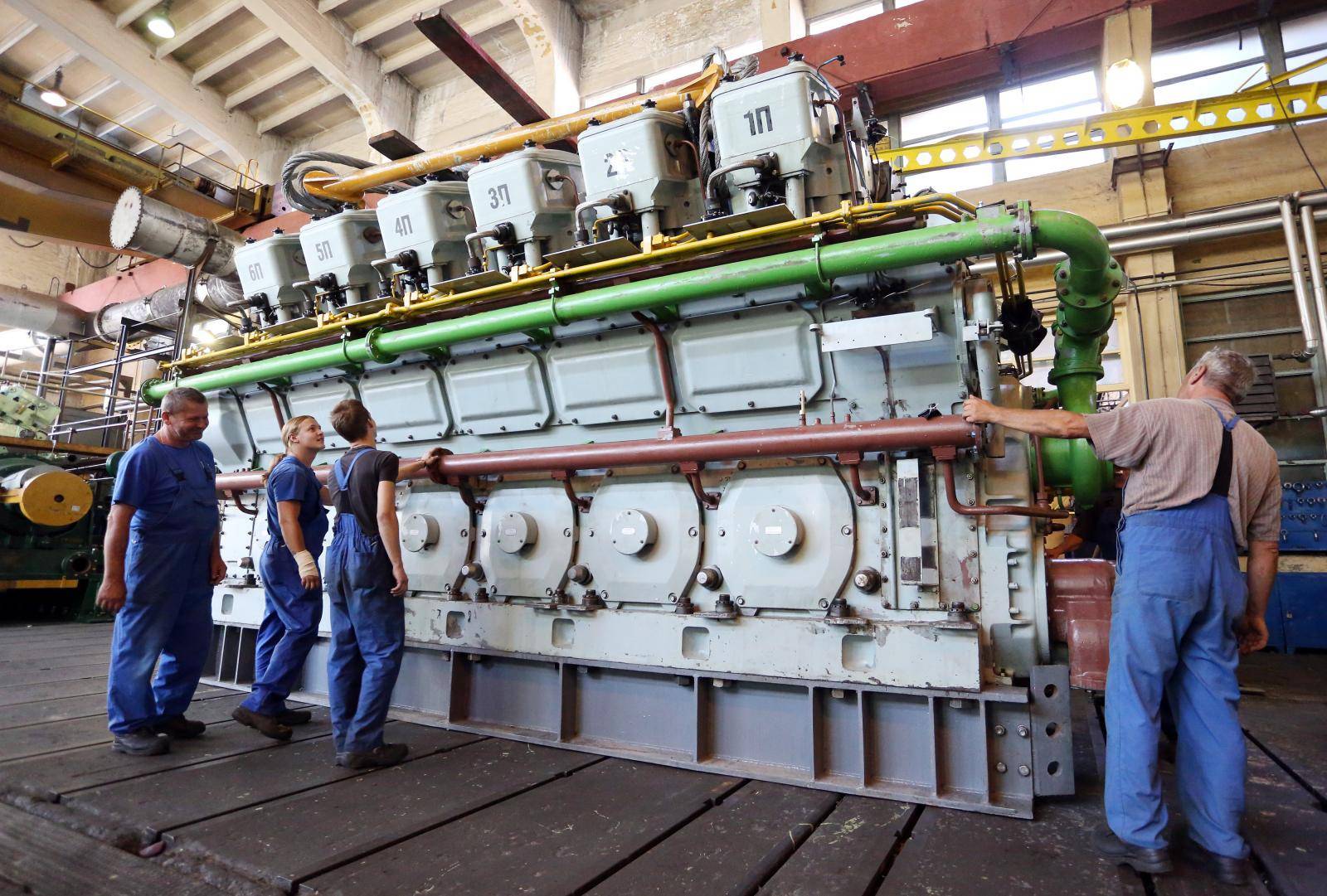 Karlovac: Dizelski motor iz nuklearne elektrane Smolensk stigao na remont