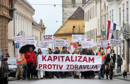 Prosvjed: Radnička fronta ne želi privatizaciju Imunološkog