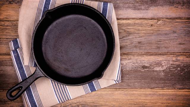 Empty skillet