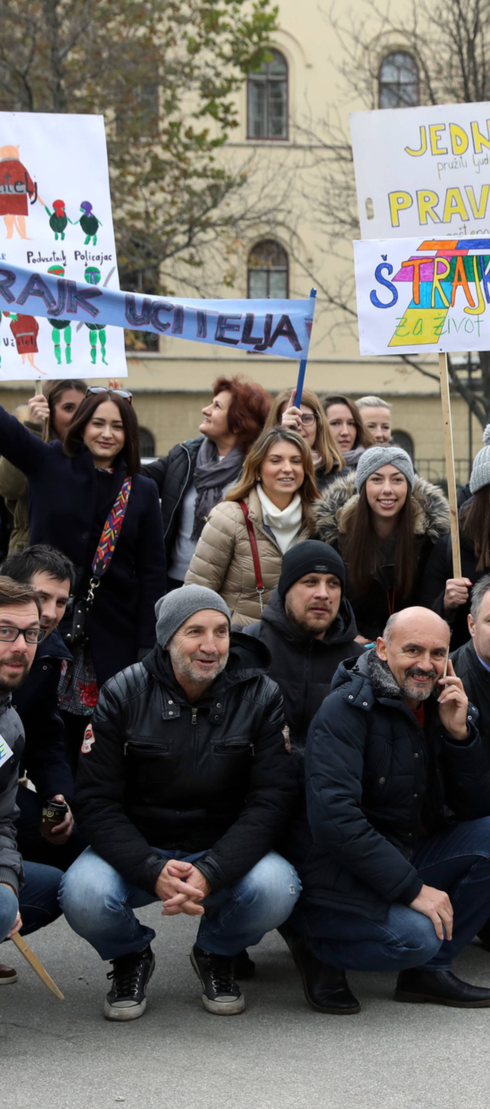 Zagreb: Okupljanje za veliki prosvjed Hrvatska mora bolje