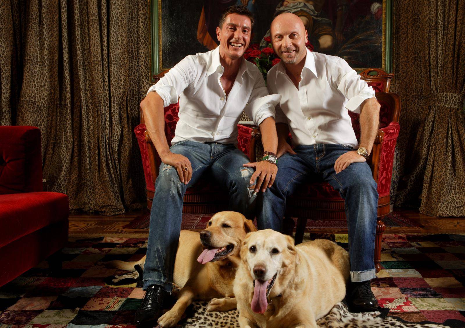 Domenico Dolce and Stefano Gabbana