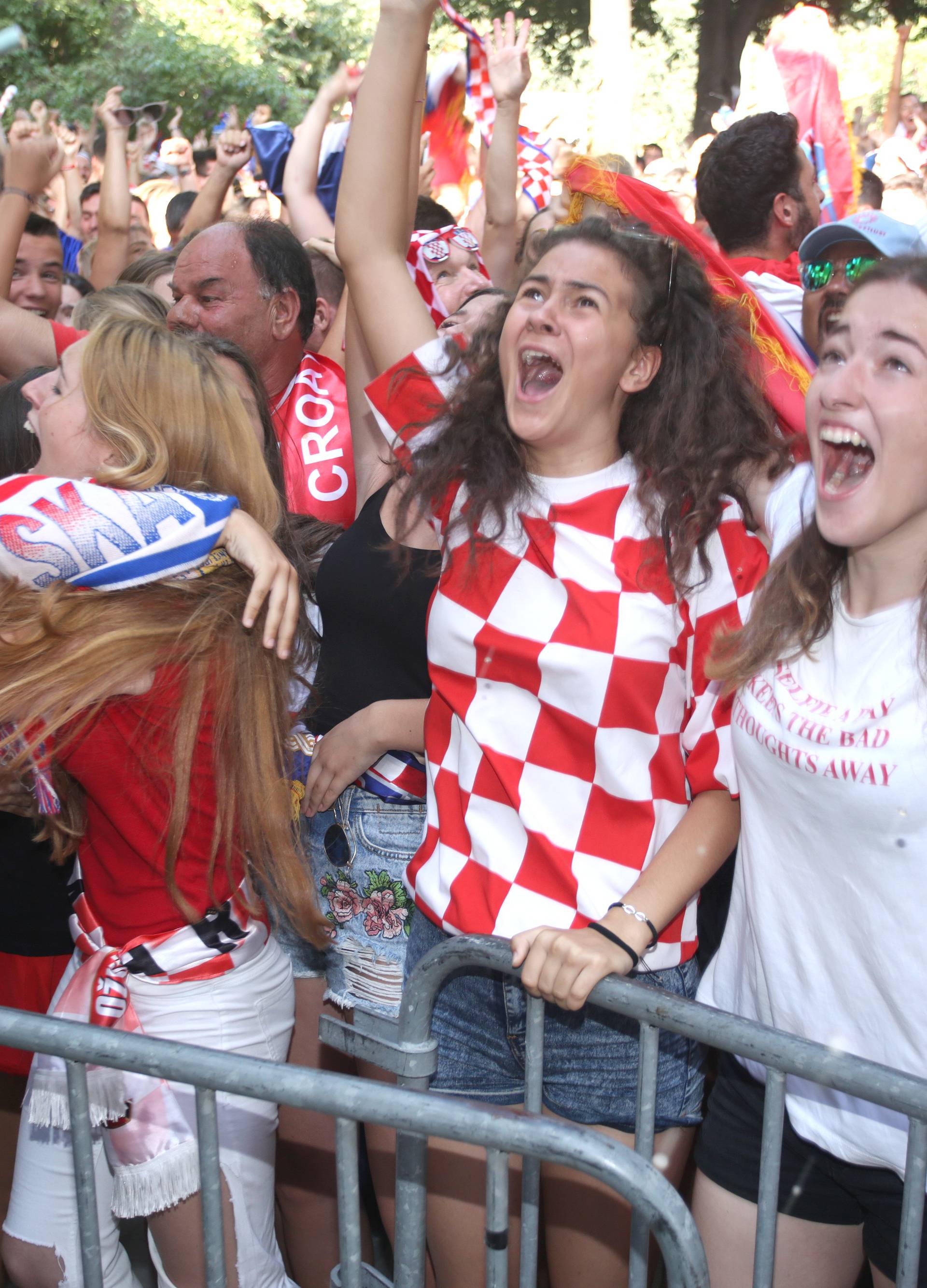 Hrvatska Francuska navijaci