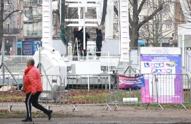 Zagreb: Tužan kraj adventskog kotača