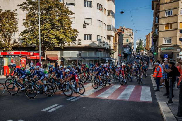 Prolazak kroz Split prve etape biciklističke utrke Cro Race Primošten - Sinj