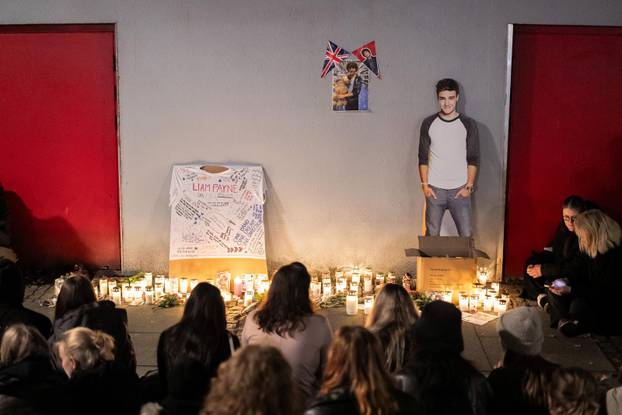 Memorial service for the deceased singer Liam Payne in Copenhague