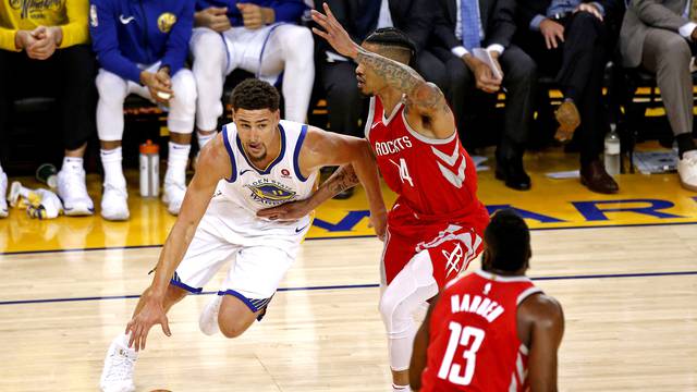 NBA: Playoffs-Houston Rockets at Golden State Warriors