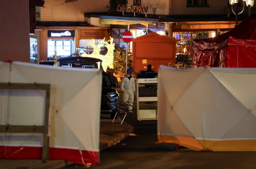 Aftermath of New Year’s Eve party explosion and fire at "Le Constellation" bar in Crans-Montana