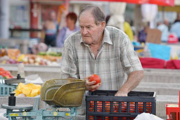 Šibenik: Subotnja ponuda vo?a i povr?a na gradskoj tržnici