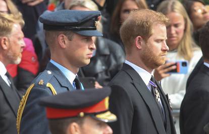 Stručnjakinja za čitanje s usana otkrila što je princ William prije sahrane rekao bratu Harryju...