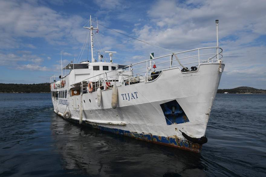 Šibenik: Kultni brod Tijat bi nakon 68 godina plovidbe mogao u lipnju uploviti u mirovinu