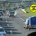 FOTO KAOS NA A3 Zbog nesre&cacute;e nastala kolona od 7 kilometara