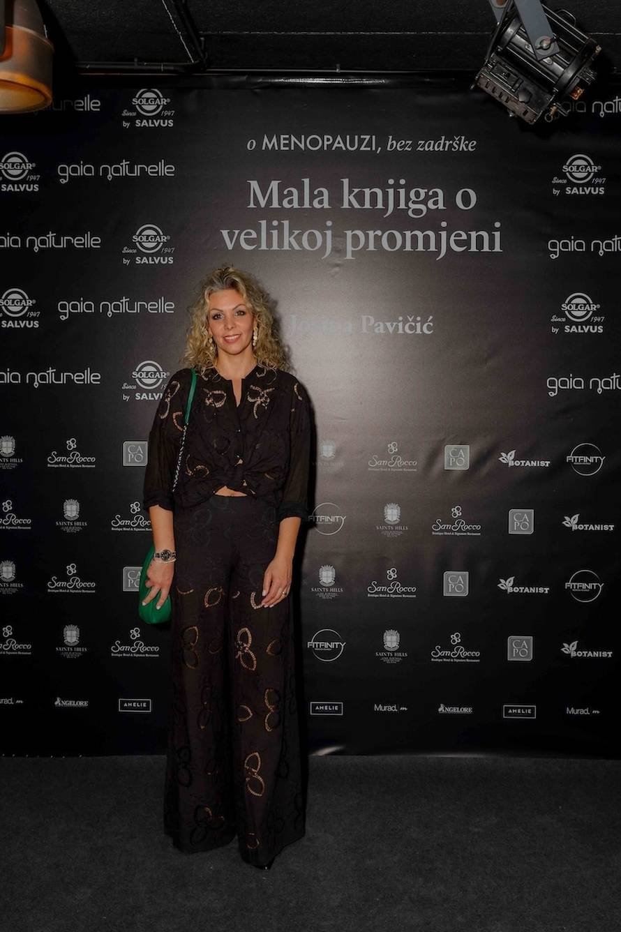 Josipa Pavičić predstavila je 'Malu knjigu o velikoj promjeni - o menopauzi bez zadrške'