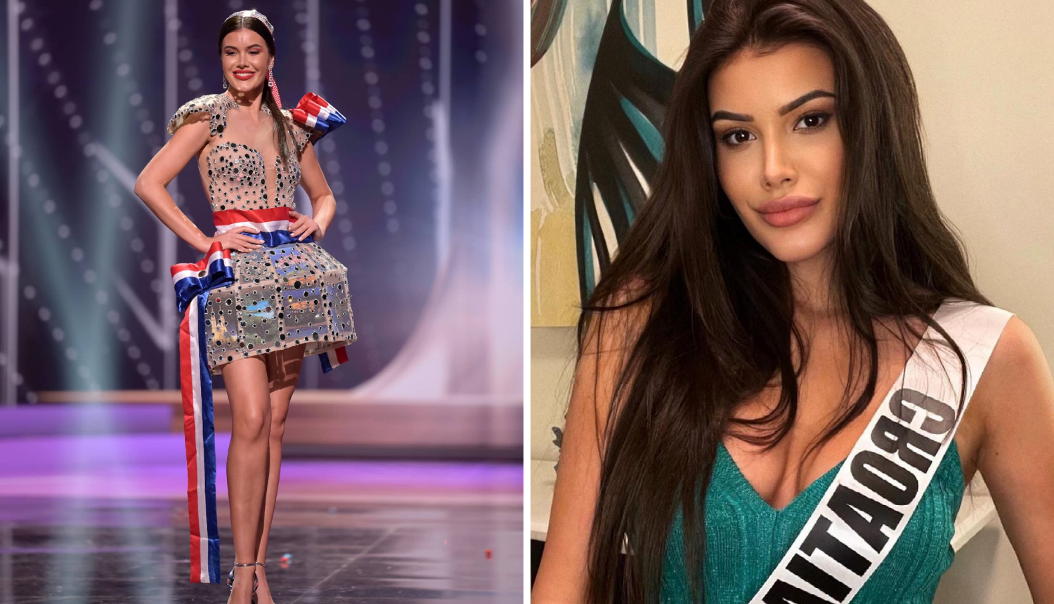 Miss Universe Hrvatske predstavila se neobičnom haljinom s hrvatskim motivima