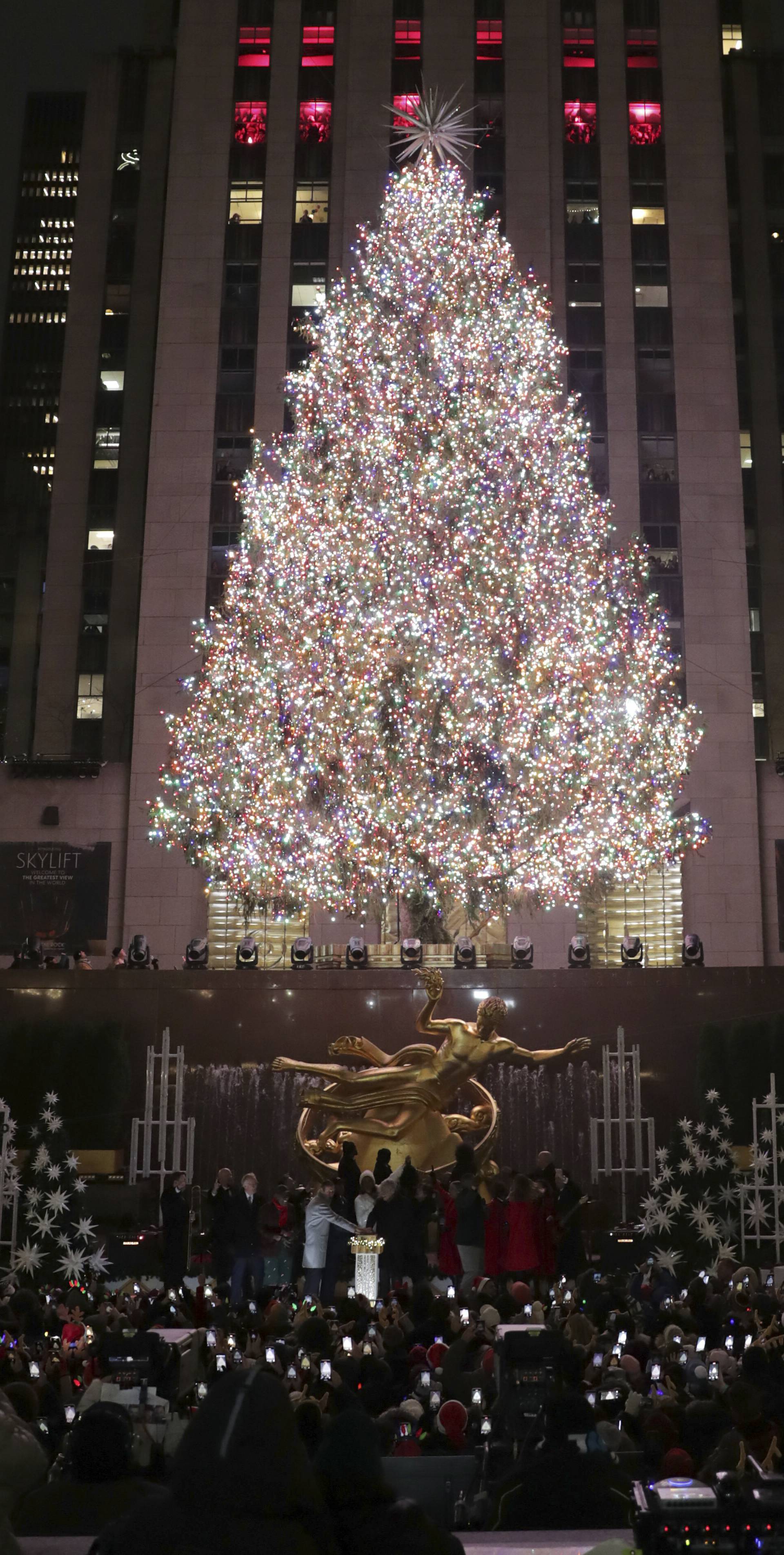 2024 Rockefeller Center Tree Lighting Ceremony