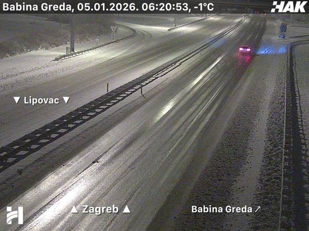 FOTO  Snijeg pada u Zagrebu, A1 zatvorili kod Sv. Roka zbog sudara. Ovako izgledaju ceste