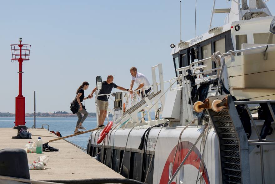 Zadar: Katamaran “Melita” u Gaženici