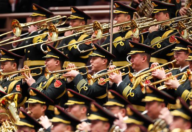 China's NPC opening session at the Great Hall of the People, in Beijing