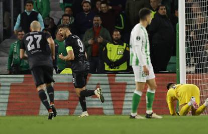 Betis - Dinamo 0-1: Senzacija u Sevilli! Penal Petkovića za prvu pobjedu 'modrih' u Španjolskoj!