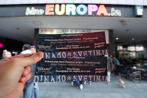 Zagreb: U kinu Europa prikazan film "Dinamovo proljeÄe - 20 godina poslije"