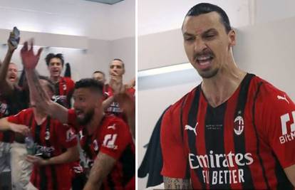VIDEO Ibrahimović šampionskim govorom u svlačionici izazvao euforiju: Italija pripada Milanu!