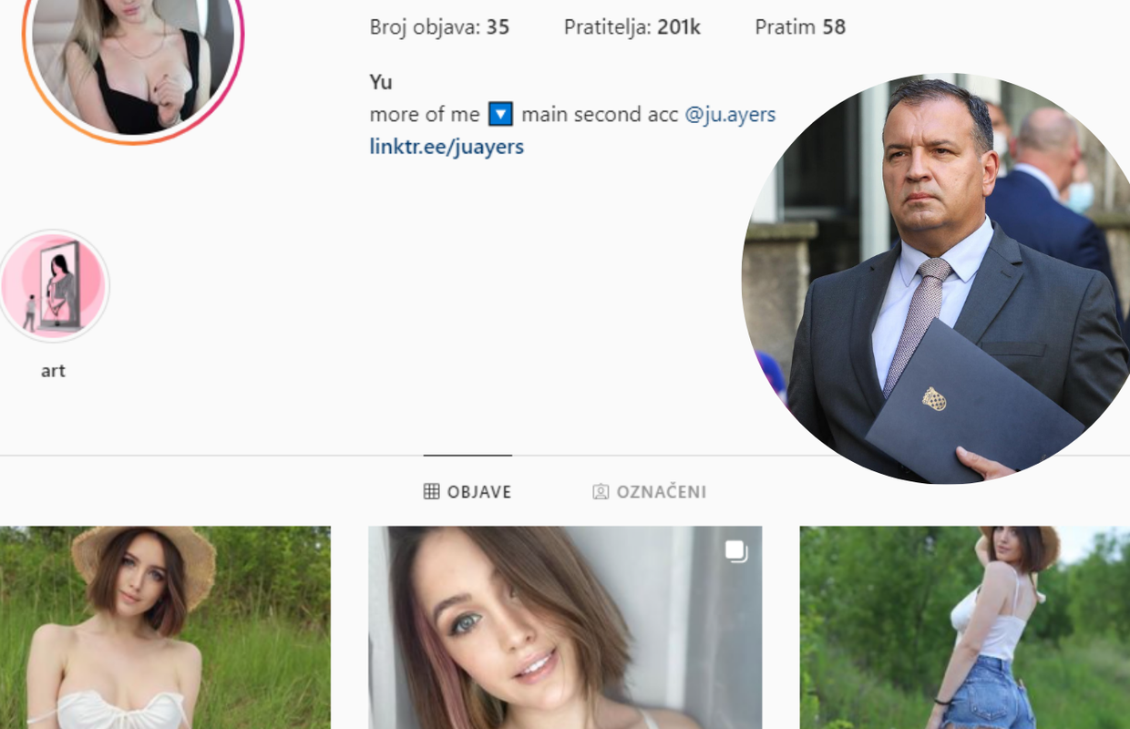 Na Redditu uočili da 'Vili Beroš' na Instagramu prati brojne 18+ stranice, javilo se i Ministarstvo