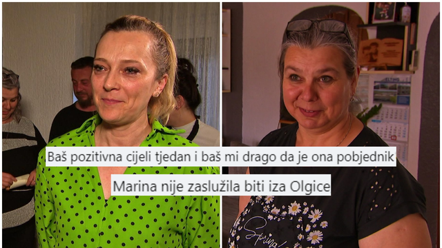 Drago im je što je pobijedila Sanja, smeta im što je Marina četvrta: 'Trebala je biti druga'